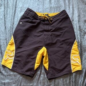 Fox racing board shorts size 30